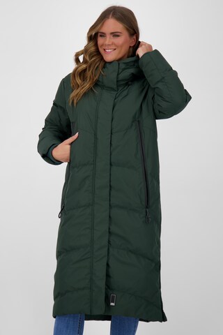 Manteau d’hiver 'JunaAK A' Alife and Kickin en vert : devant