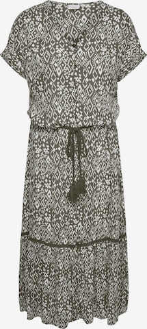 Robe-chemise 'CARViwi' ONLY Carmakoma en vert : devant