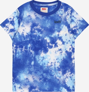 Levi's Kids Shirt in Blauw: voorkant