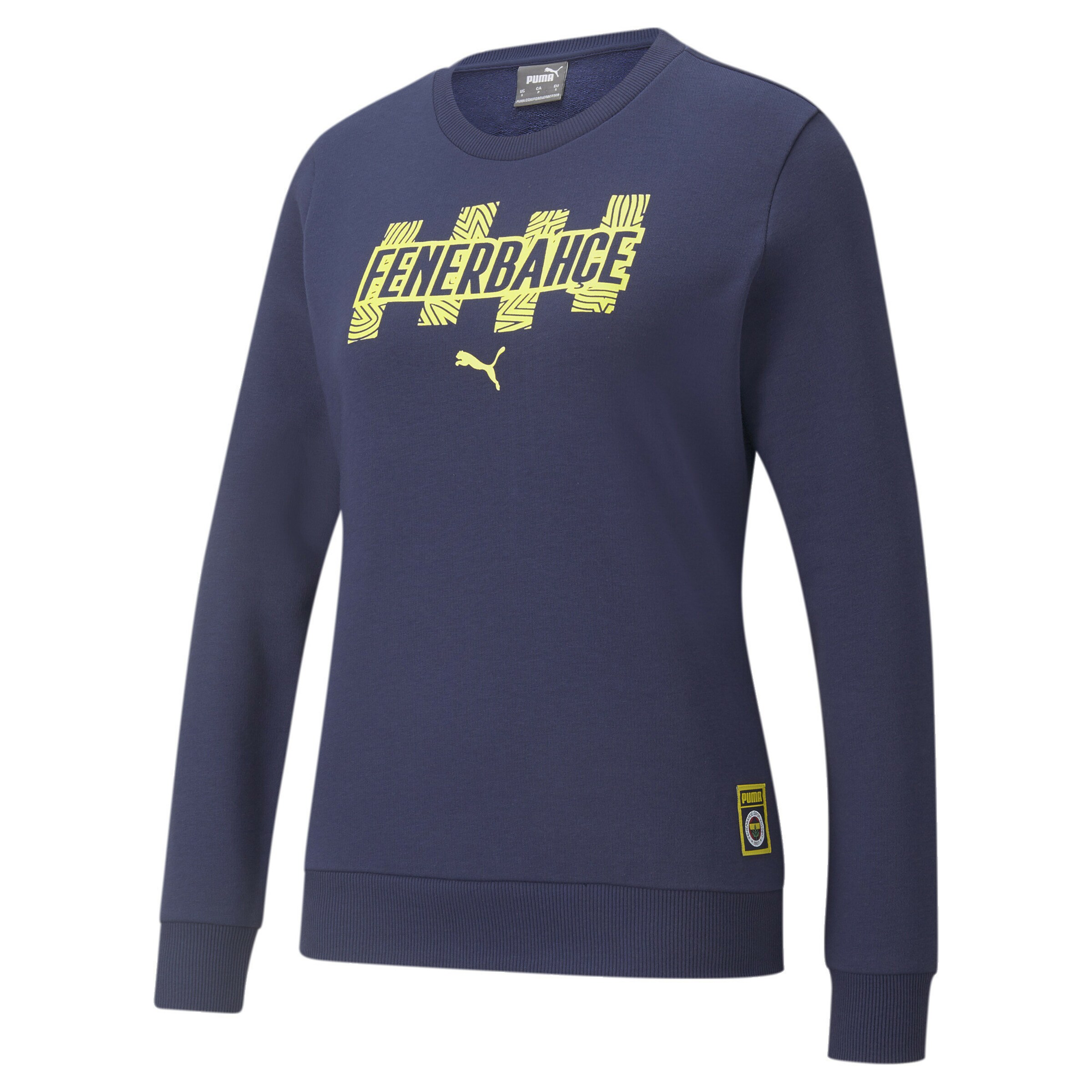Frauen Sweat PUMA Sweatshirt 'Fenerbahçe S.K' in Dunkelblau - YE95132