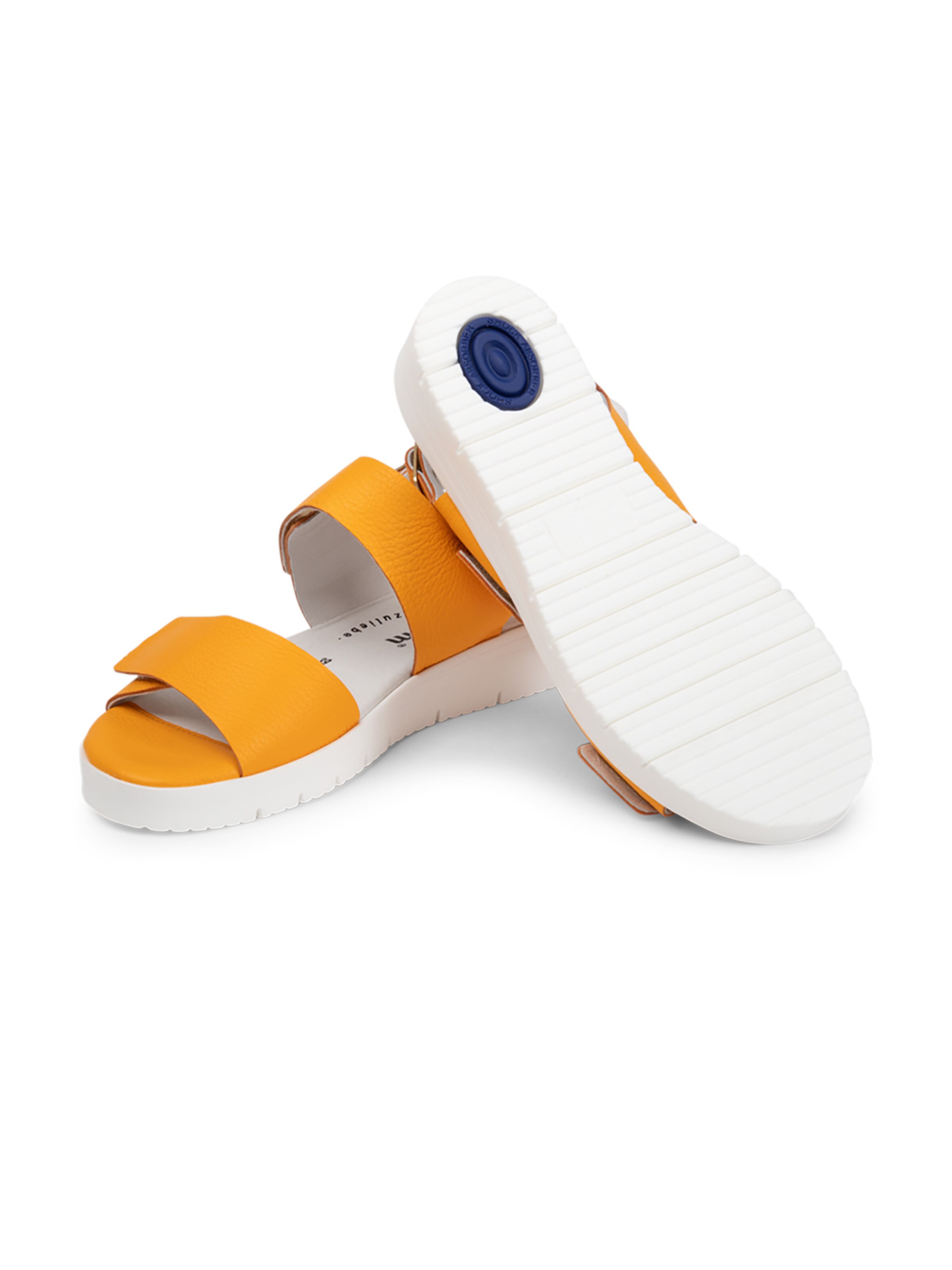 VITAFORM Sandalen met riem in Oranje