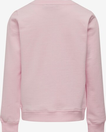 Sweat-shirt KIDS ONLY en rose