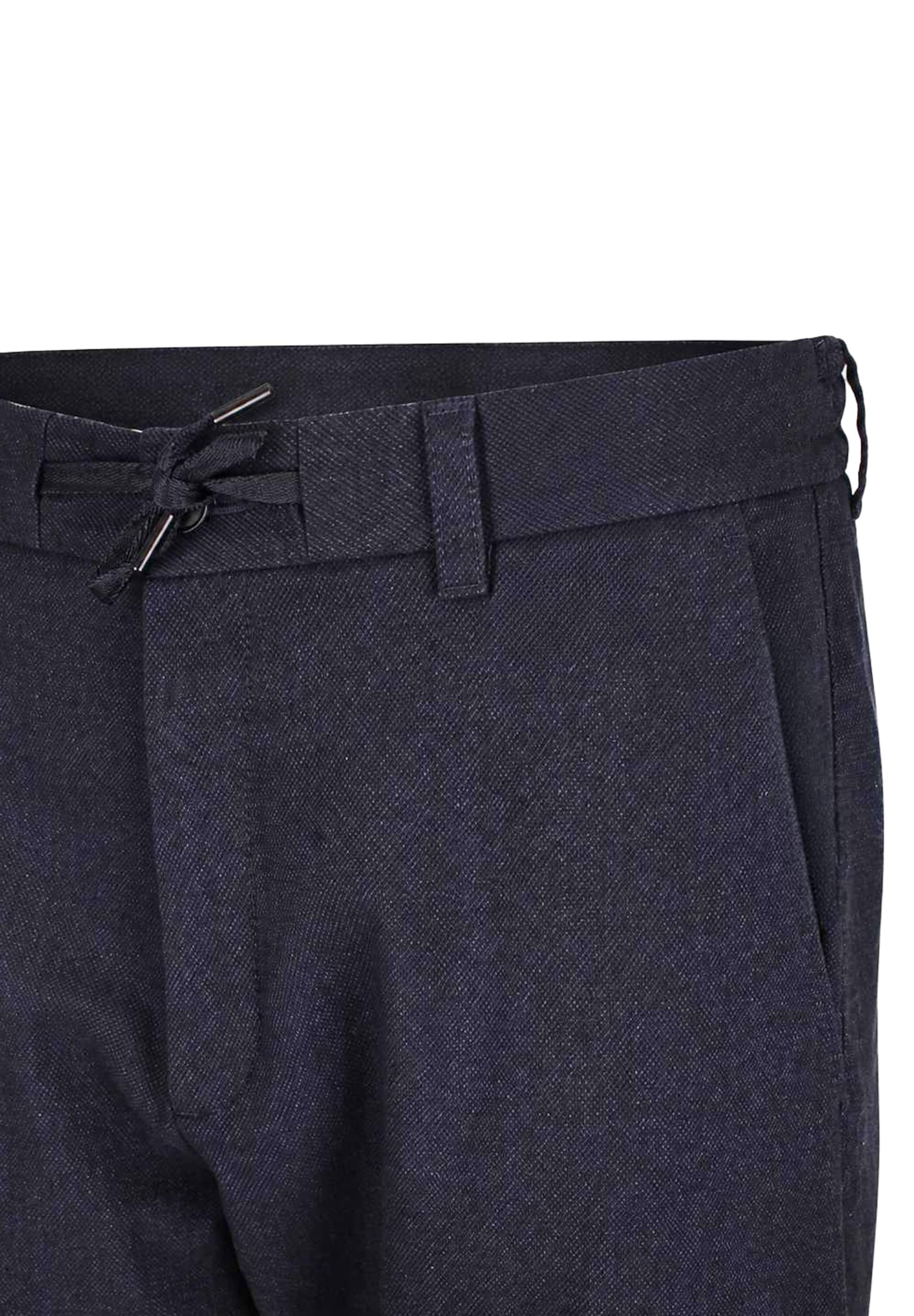 BOSS Tapered Chinohose ' in Blau