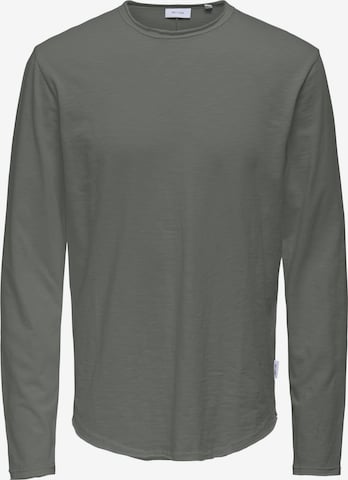 Only & Sons T-Shirt 'ONSBenne' in Grau: Vorderseite