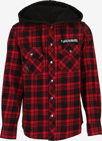 Giacca di mezza stagione di Brandit in rosso: frontale