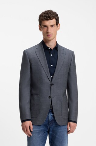 BOSS Regular Fit Sakko ' Janson ' in Blau: Vorderseite
