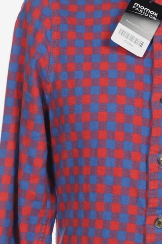 HOLLISTER Button Up Shirt in S in Red
