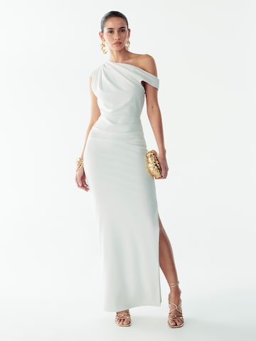 Robe de soirée 'RAYE' St MRLO en blanc