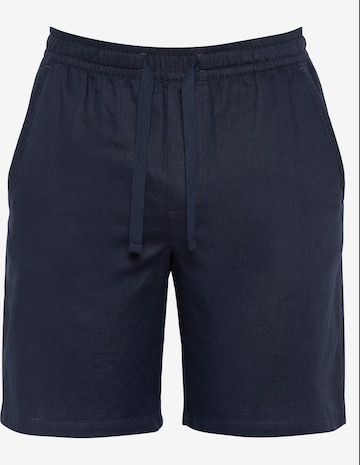 Schott NYC Slimfit Hose in Blau: Vorderseite