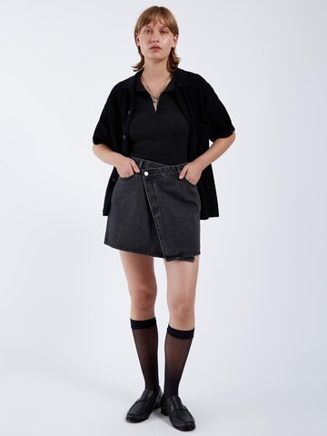 Dr. Denim Rock 'Renay Skirt'‌‌‌‌‌‌‌‌‌‌ in Schwarz