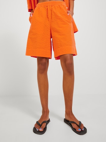 JJXX Avar lõige Püksid 'JXLIVA', värv oranž: eest vaates