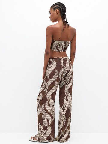 Pull&Bear Top - Hnedá