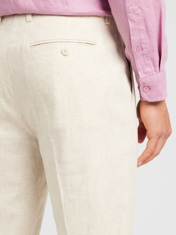 regular Pantaloni con piega frontale di Banana Republic in beige