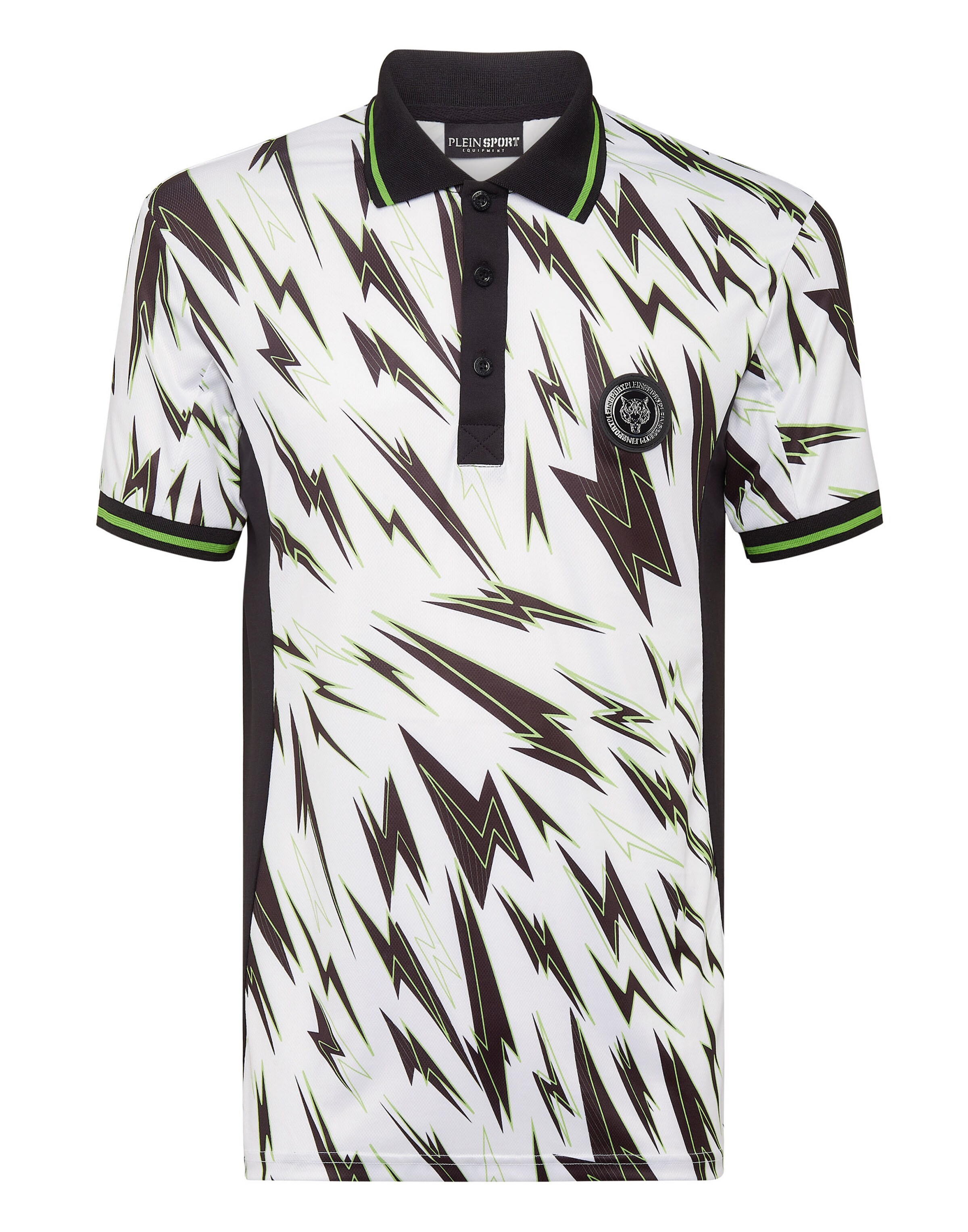 Plein Sport Poloshirt in Weiß: Vorderseite