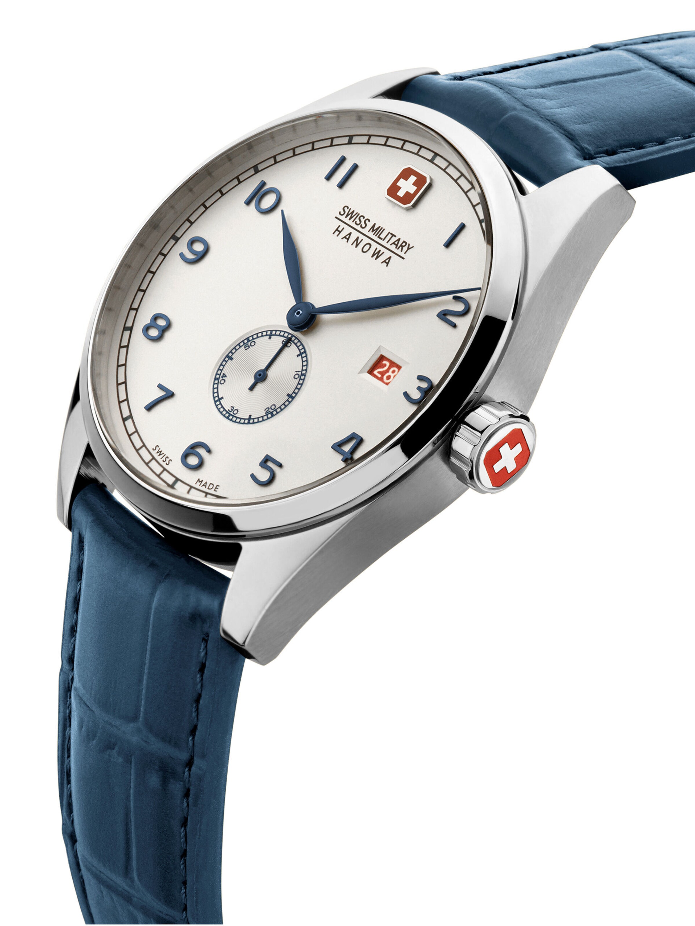 SWISS MILITARY HANOWA Uhr 'Lynx' in Blau