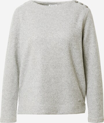 TOM TAILOR Sweater in Grey: front