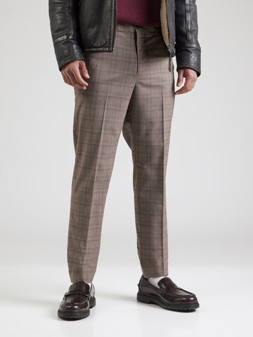 SCOTCH & SODA Обычный Плиссированные брюки в Коричневый: спереди