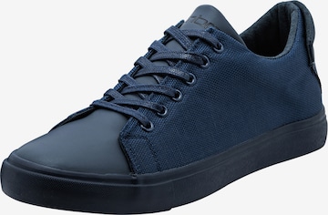 Baskets basses Ombre en bleu : devant