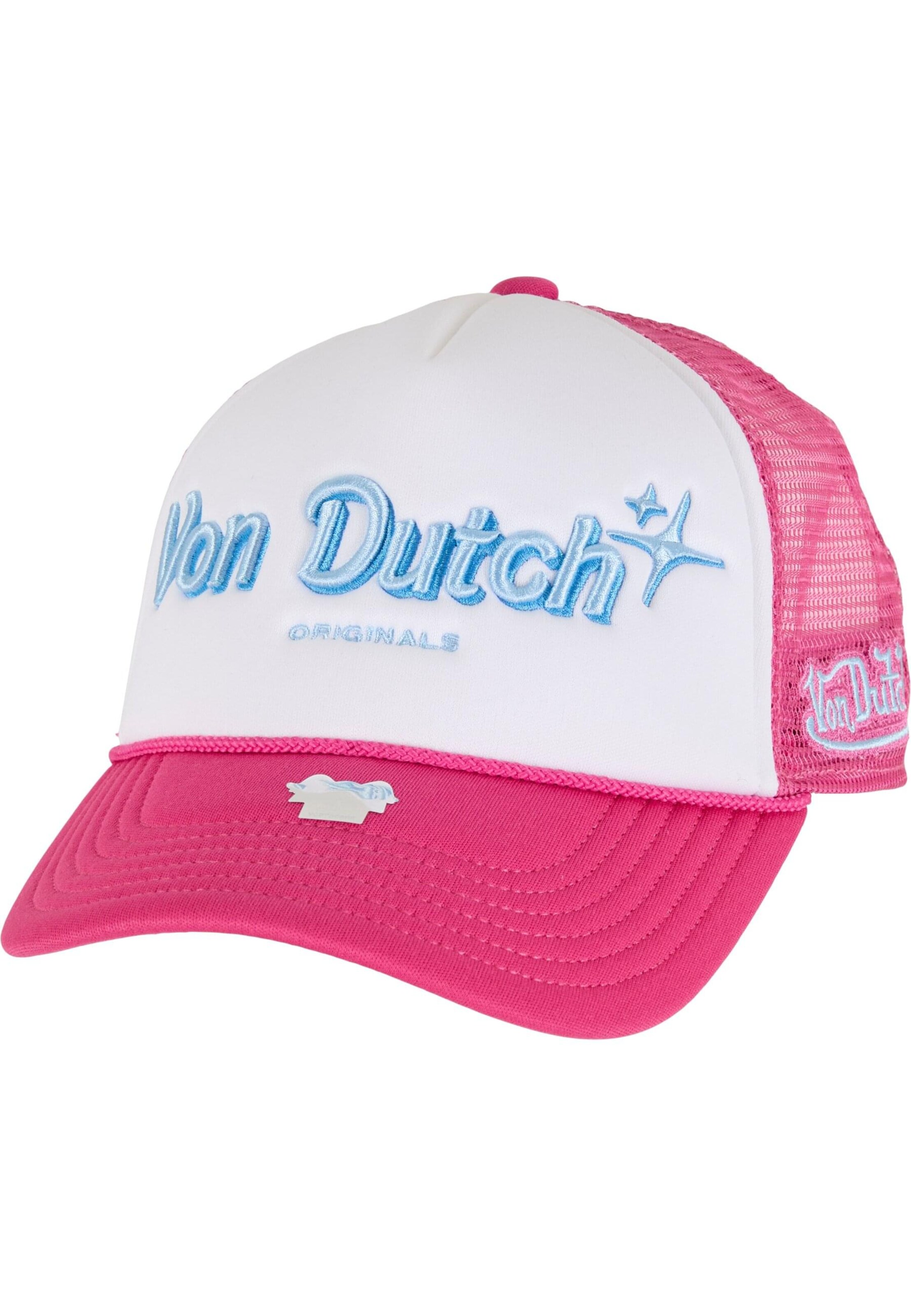 Von Dutch Originals Kšiltovka 'Lund' – bílá: přední strana