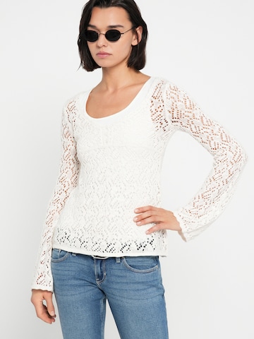 HOLLISTER Pullover 'BOHO STARSKY' in Grau