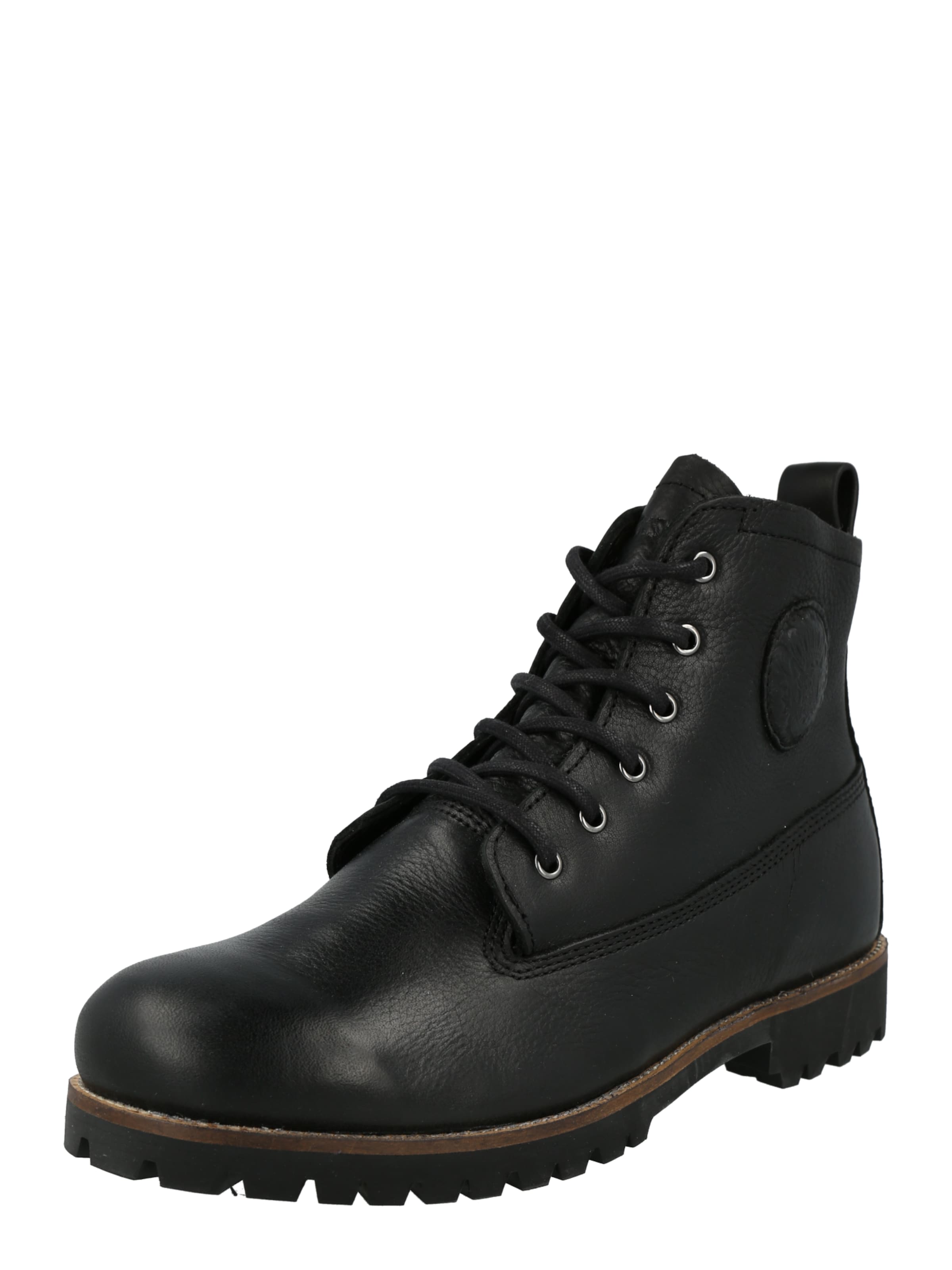 BLACKSTONE - Botas com atacadores 'Colin OM60' em preto: frente