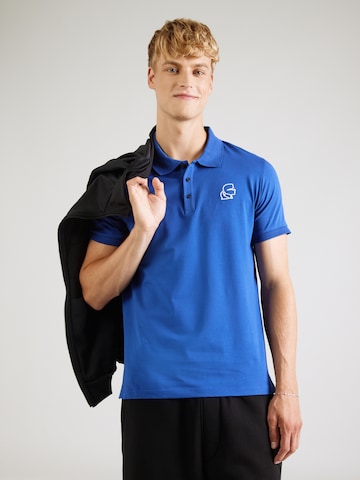 Karl Lagerfeld Poloshirt in Blau: Vorderseite