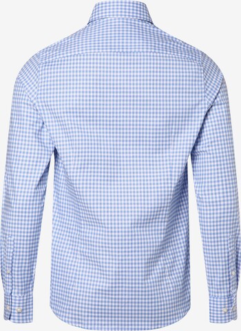 Nils Sundström Slim fit Button Up Shirt in Blue