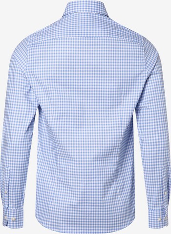 Coupe slim Chemise Nils Sundström en bleu