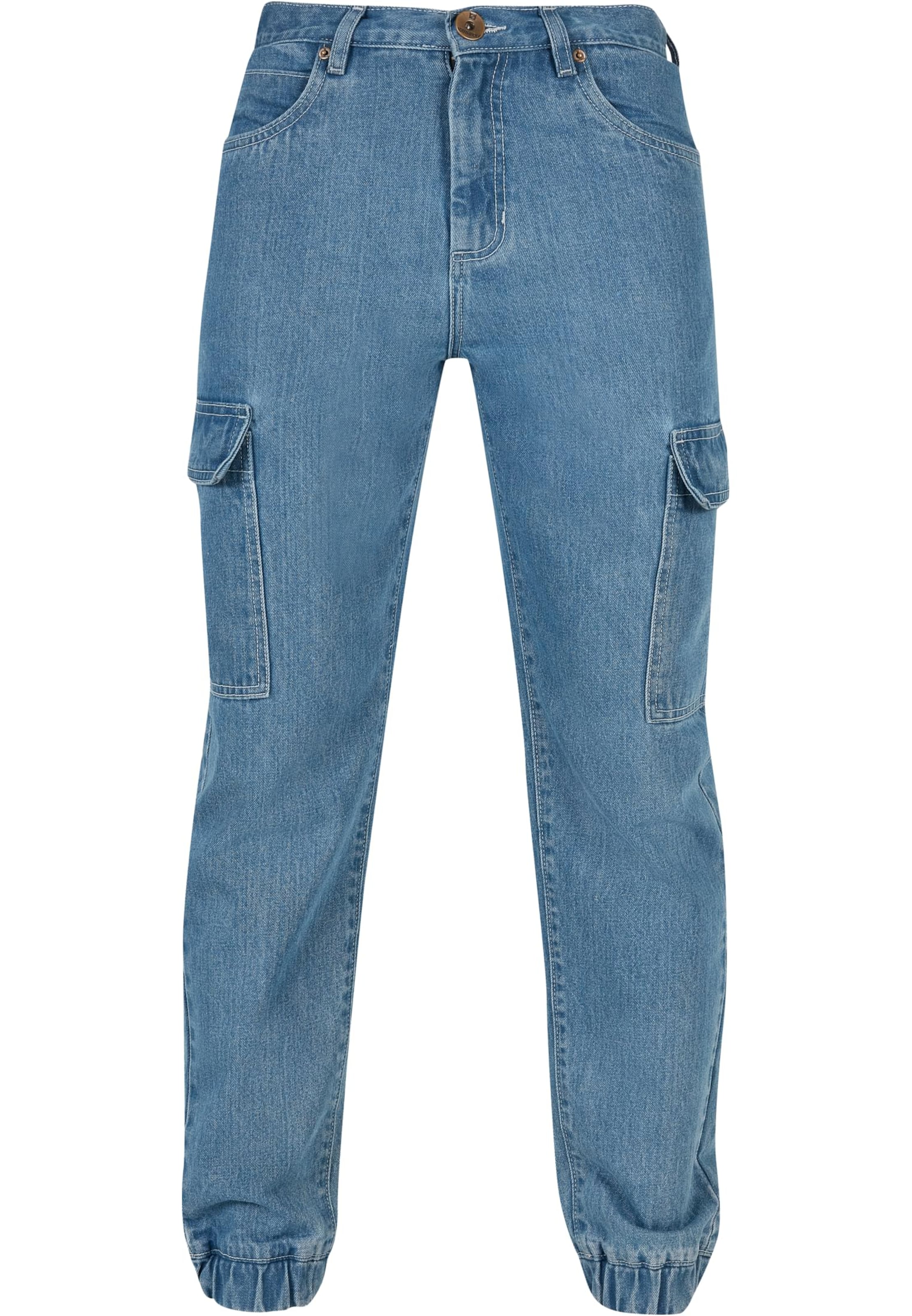 SOUTHPOLE Rifľové kapsáče - Modrá: predná strana