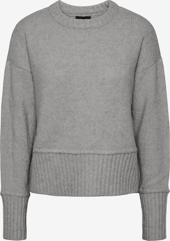 PIECES Sweater 'KALORA' in Grey: front