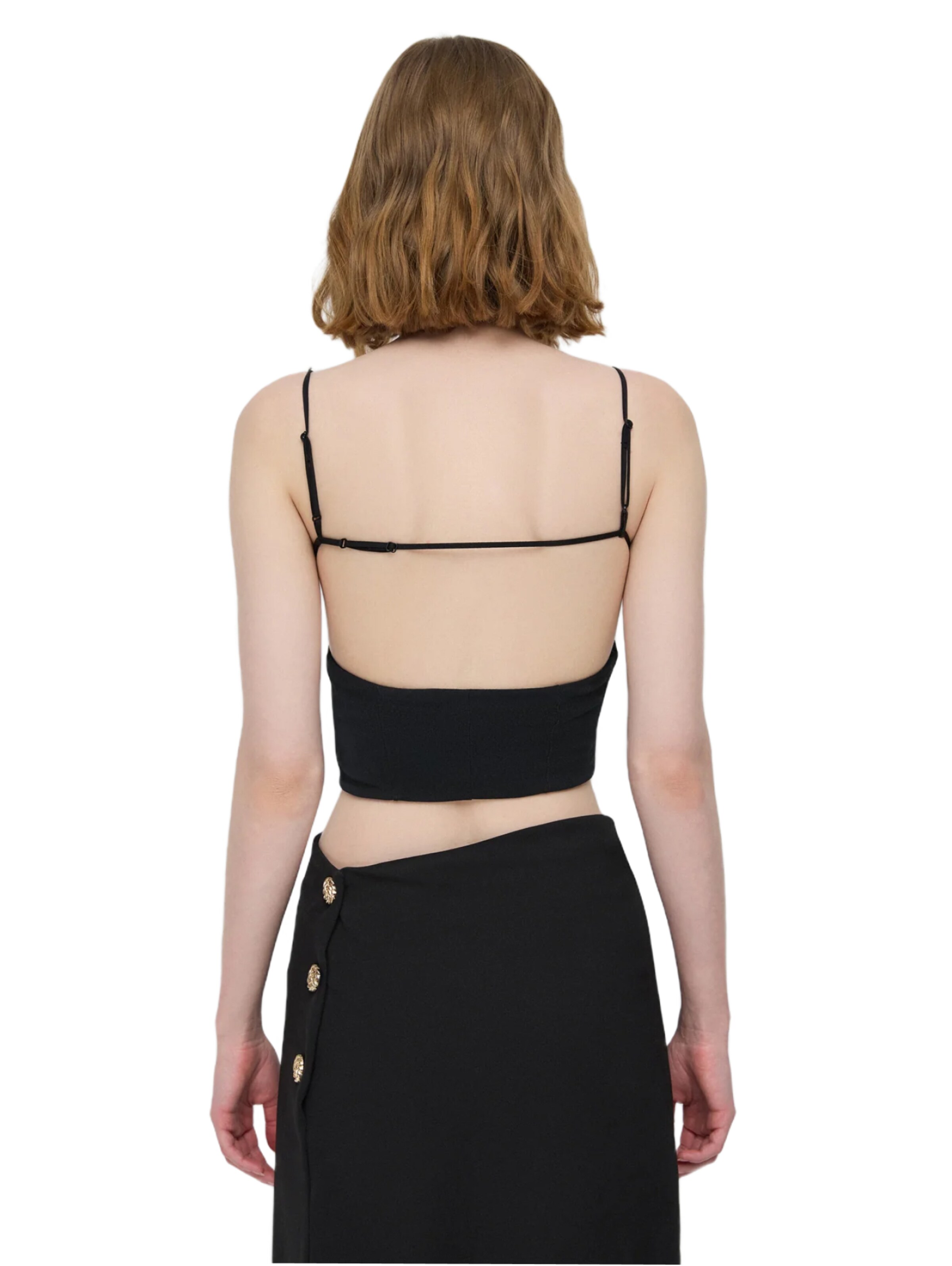 No Matter What Top in Zwart