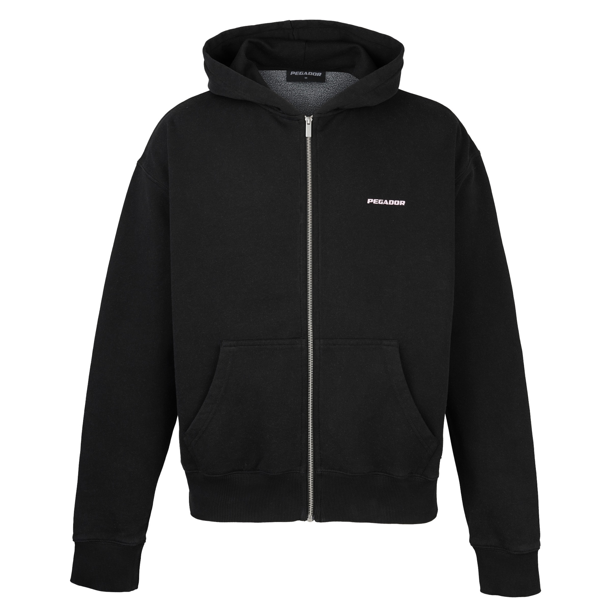 Pegador Sweatjakke 'CLARITA' i sort: forside