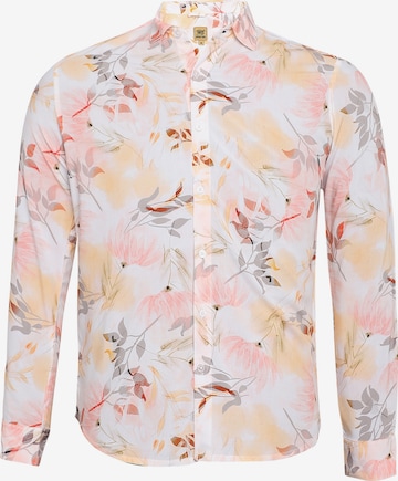 Campus Sutra Regular fit Button Up Shirt 'Aiden' in Pink: front