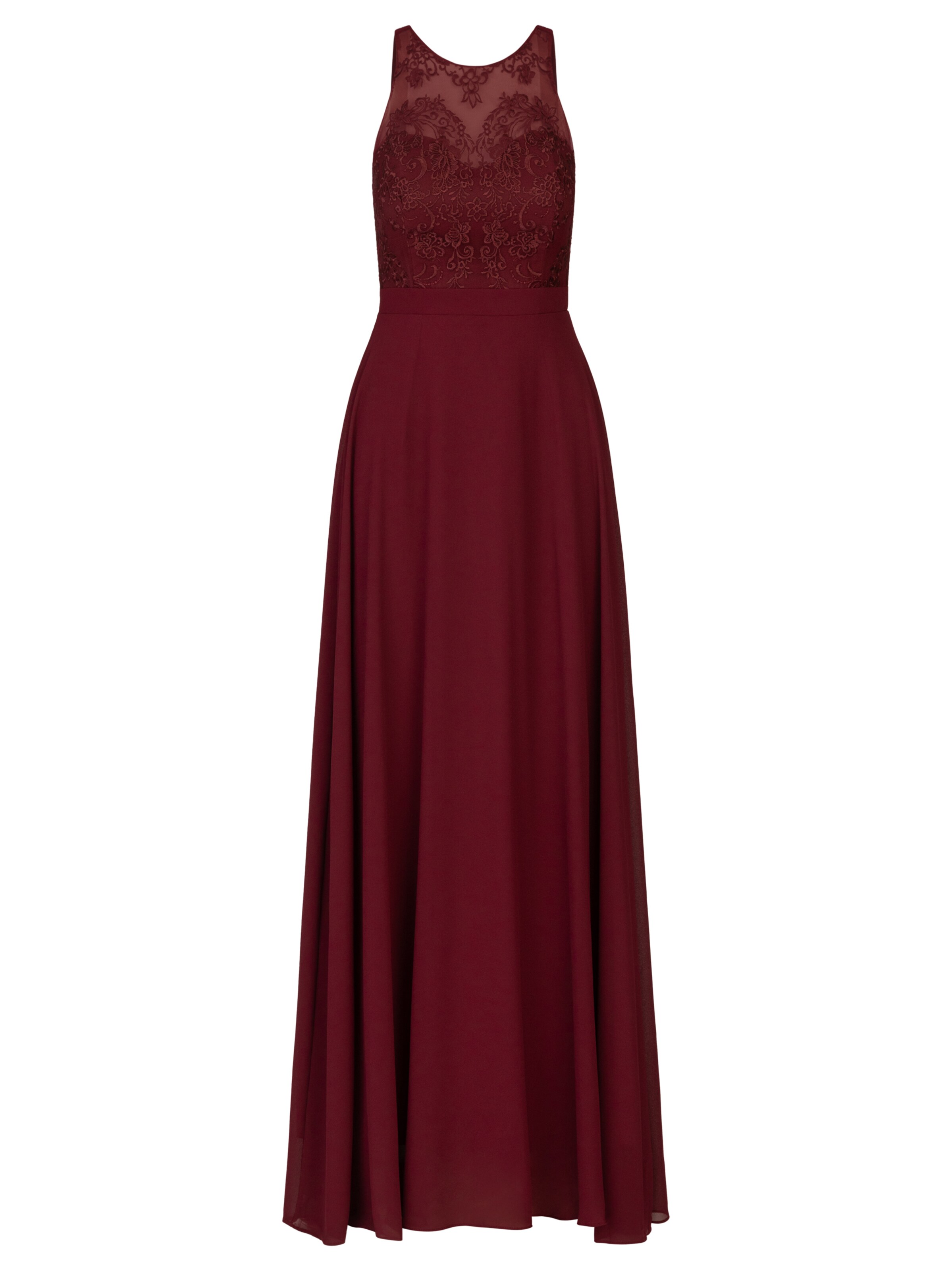 Kraimod Õhtukleit, värv punane: eest vaates