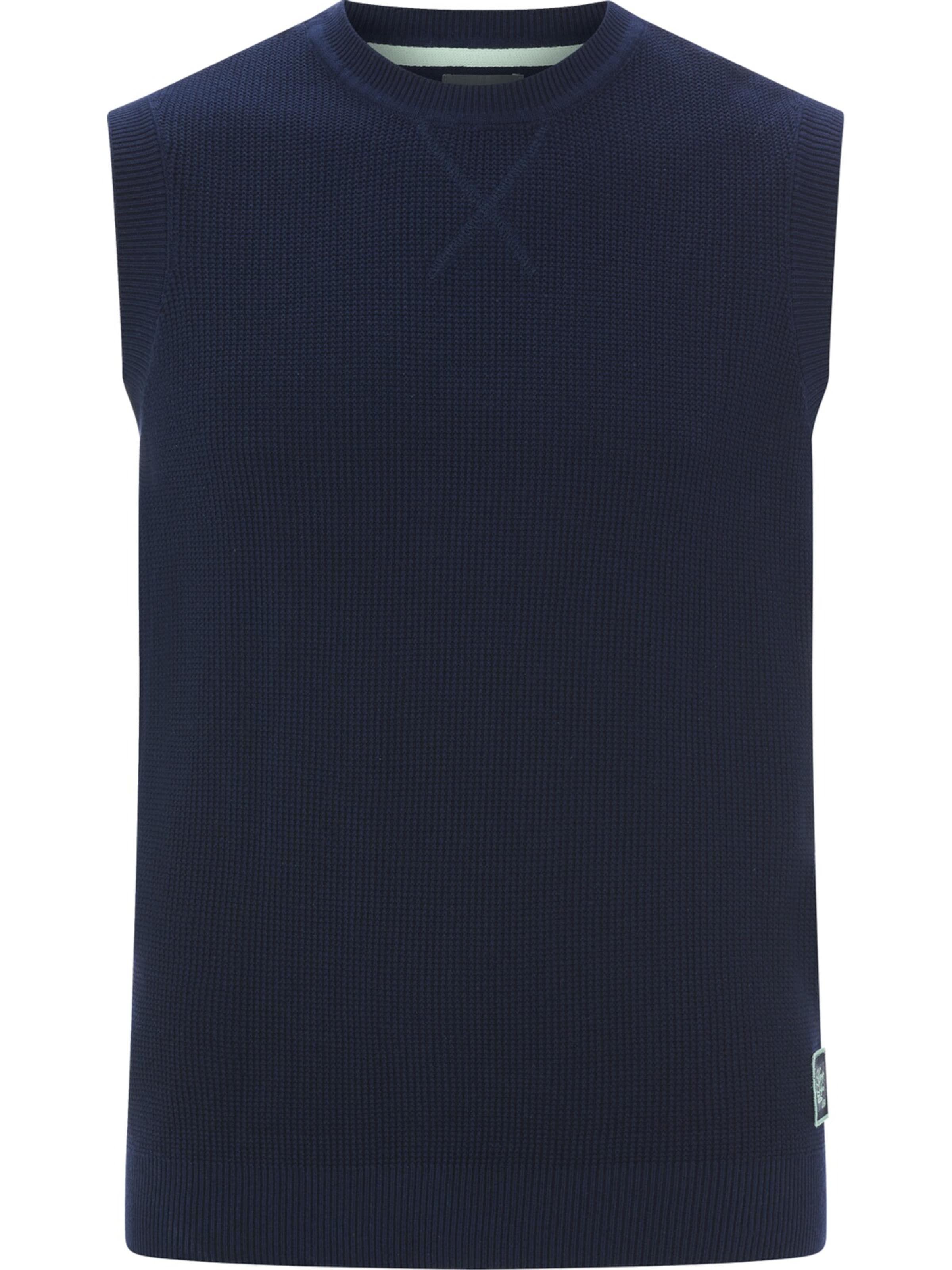 Jan Vanderstorm Pullunder 'Urva' in Blau: Vorderseite