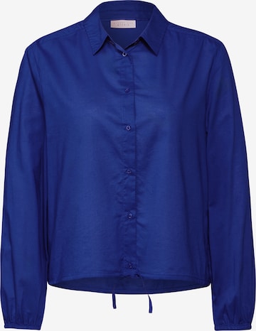 Street One Studio Blouse in Blue: front