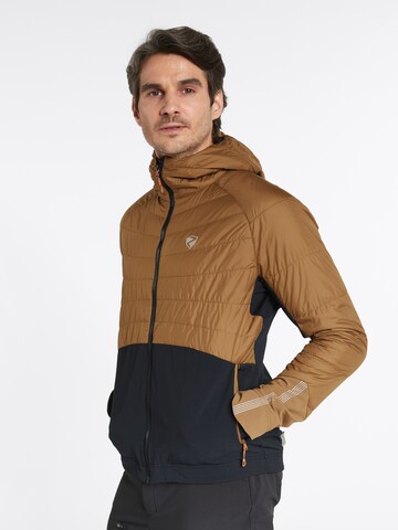 ZIENER Outdoor jacket 'NAKOS' in Brown