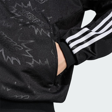 ADIDAS ORIGINALS - Sudadera con cremallera 'Pride FB' en negro