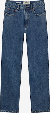 Pull&Bear Regular Jeans in Blue: front