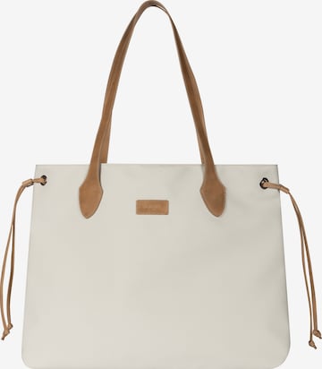 Borsa a spalla di Roeckl in beige: frontale