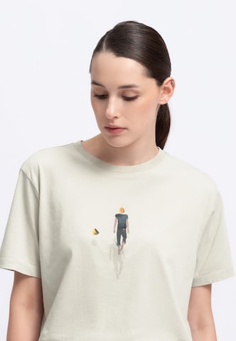 Kaft Shirt 'Flugi' in Beige