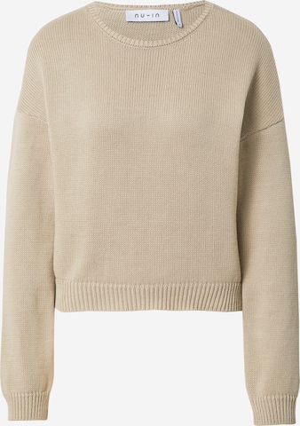 NU-IN Sweater in Beige: front