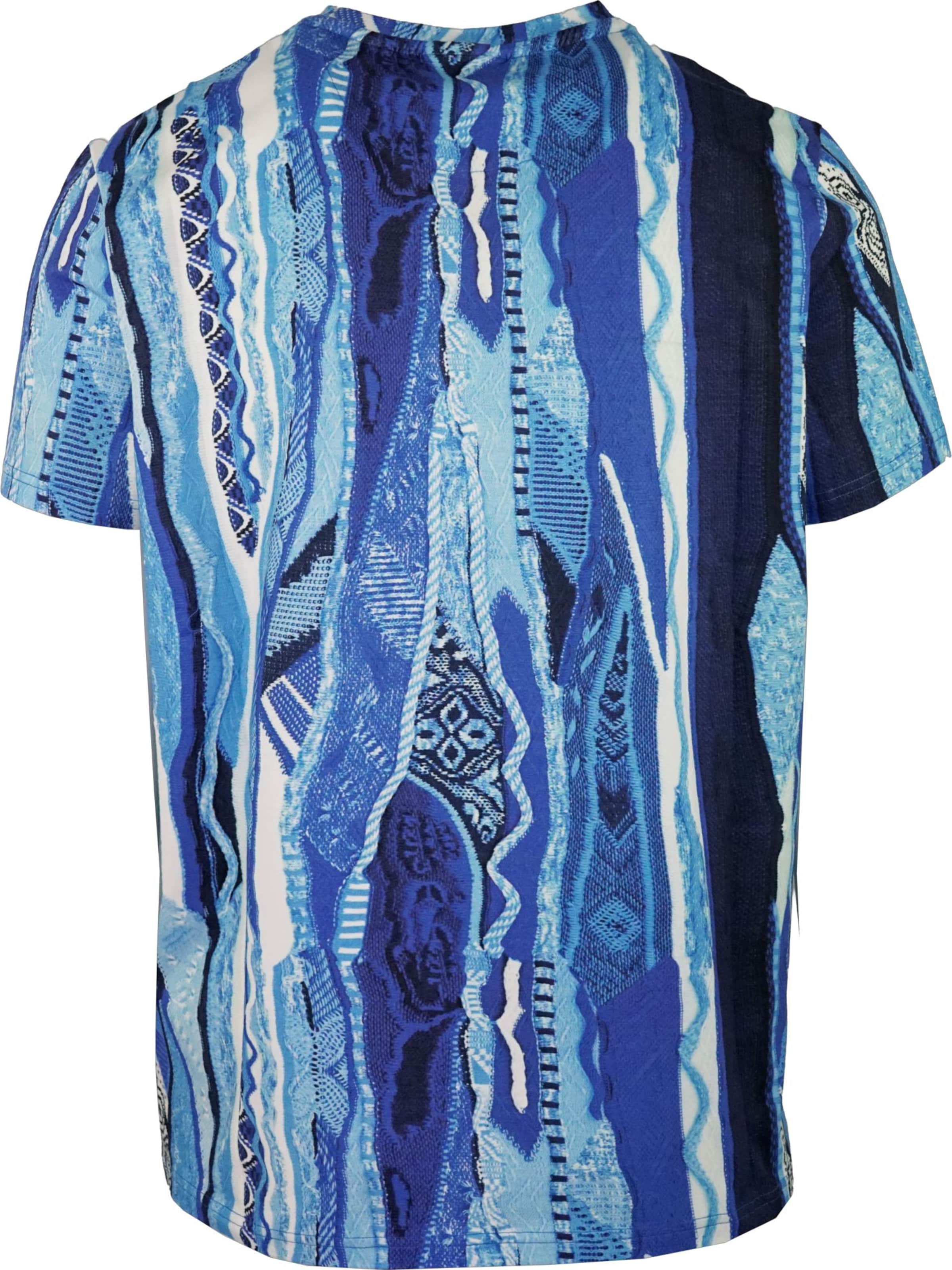 T-Shirt ' Fiaider ' Carlo Colucci en bleu