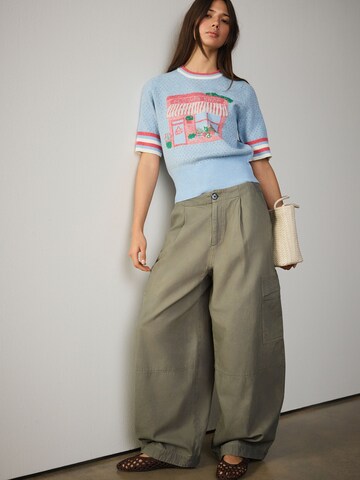 Next Pulover | modra barva