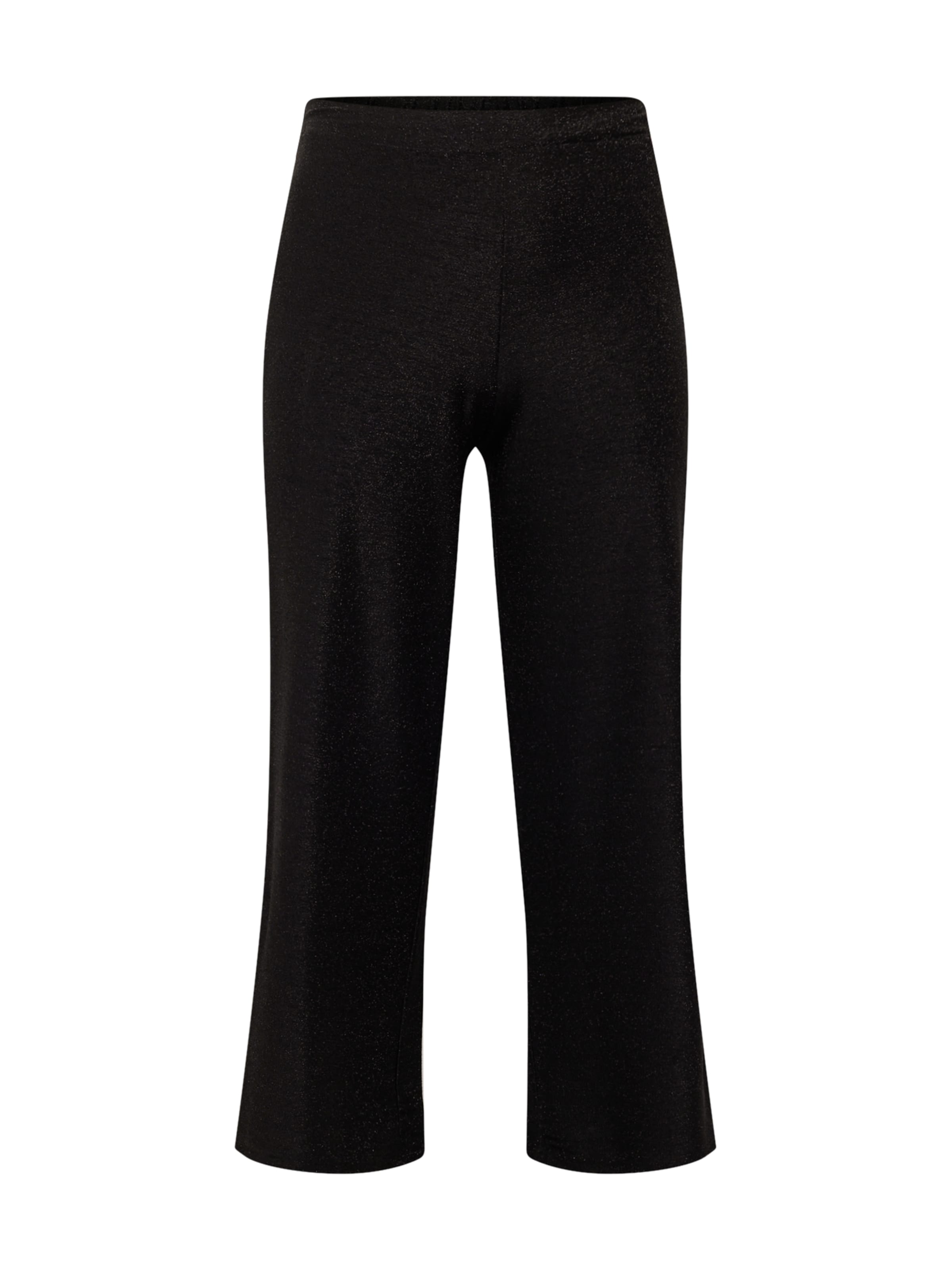 ONLY Carmakoma Wide leg Παντελόνι 'Rich' σε μαύρο: μπροστά