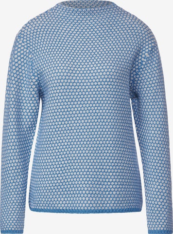 STREET ONE Sweater in Blue: front