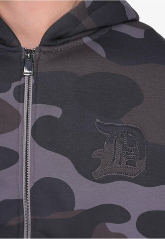 Dropsize Zip-Up Hoodie in Grey
