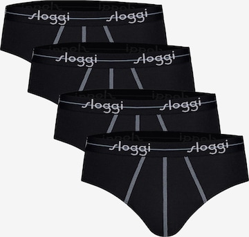Slip SLOGGI en noir : devant