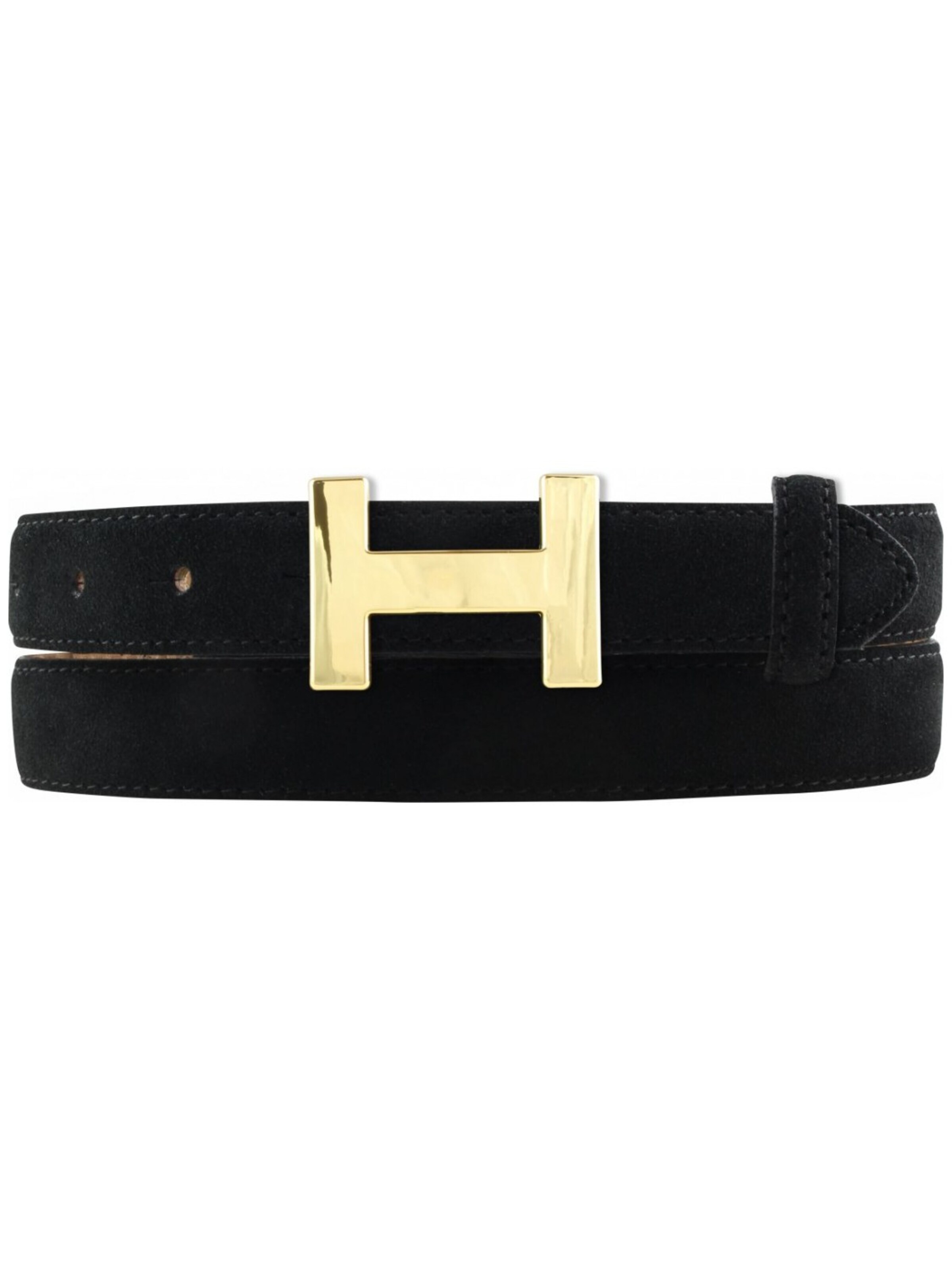 BELTINGER Gürtel 'Horus'‌‌‌‌ in Schwarz: Vorderseite