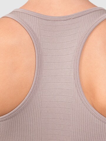 Bustier Haut de sport Smilodox en gris